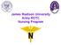 James Madison University Army ROTC Nursing Program
