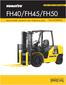 FH40/FH45/FH50. Komatsu FORKLIFT U.S.A. DIESEL POWERED, PNEUMATIC TIRES, HYDROSTATIC DRIVE. 9,000 / 10,000 / 11,000 lb Capacity
