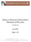 SURVEY OF ECONOMIC DEVELOPMENT PROGRAMS IN MICHIGAN
