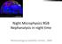 Night Microphysics RGB Nephanalysis in night time