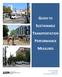 GUIDE TO SUSTAINABLE TRANSPORTATION PERFORMANCE MEASURES