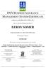 Certificate No. 43692-2008-AQ-FRA-COFRAC Rév. 4. This is to certify that the Management System of LEROY SOMER