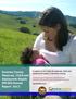 Sonoma County Maternal, Child and Adolescent Health (MCAH) Annual Report 2013
