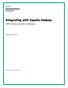 Integrating with Apache Hadoop HPE Vertica Analytic Database. Software Version: 7.2.x