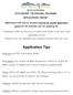 HEALTH OCCUPATIONS PSYCHIATRIC TECHNICIAN PROGRAM APPLICATION PACKET