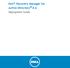 Dell Recovery Manager for Active Directory 8.6. Deployment Guide