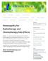 Homeopathy for Radiotherapy and Chemotherapy Side-Effects