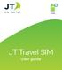 Mobile. JT Travel SIM. User guide