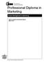 Project Management in Marketing Senior Examiner Assessment Report March 2013