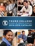 TOURO COLLEGE SCHOOL OF HEALTH SCIENCES 2014-2016 CATALOG