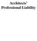 Architects Professional Liability