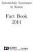 Automobile Insurance in Korea. Fact Book 2014
