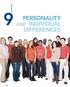 PERSONALITY AND INDIVIDUAL DIFFERENCES