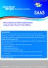 SAAS. Best practices for SAAS implementation using an Open Source Portal (JBoss)