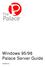 Windows 95/98 Palace Server Guide. Version 4.4