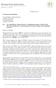 30 January 2015. Via Electronic Submission. Fair and Effective Markets Review c/o Bank of England Threadneedle Street London, EC2R 8AH
