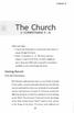 The Church (I CORINTHIANS 3-4)