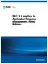 SAS 9.4 Interface to Application Response Measurement (ARM)
