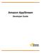 Amazon AppStream. Developer Guide