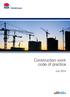 Construction work code of practice