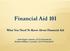 Financial Aid 101 What You Need To Know About Financial Aid