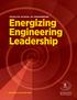Energizing Engineering Leadership