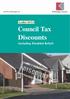 Council Tax Discounts