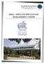 BSAU - APPLE ios APPLICATION DEVELOPMENT CENTRE