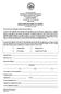 APPLICATION FOR CHANGE OF CONTROL (Mortgage Broker, Mortgage Banker, Escrow Agency, and