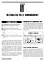 INTEGRATED PEST MANAGEMENT