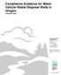 Compliance Guidance for Motor Vehicle Waste Disposal Wells in Oregon September 2015
