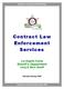 Contract Law Enforcement Services