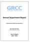 Annual Department Report