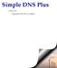 Simple DNS Plus. Version 4.00. Copyright 1999-2005 JH Software