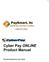 Cyber Pay ONLINE Product Manual Payroll Administrator User Guide