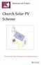Church Solar PV Scheme