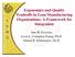 Ergonomics and Quality Tradeoffs in Lean Manufacturing. Organizations: A Framework for Integration I E M S