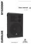 EUROLIVE B1520DSP. User manual V01 2007-07