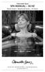 Clearwater Spas SPA MANUAL 50 HZ relax refresh renew