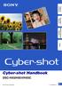 contents Table of Operation Search MENU/Settings Search Index Cyber-shot Handbook DSC-HX5/HX5V/HX5C 2010 Sony Corporation 4-172-668-11(1)