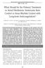What Should be the Primary Treatment in Atrial Fibrillation: Ventricular Rate Control or Sinus Rhythm Control with Long-term Anticoagulation?
