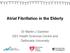 Atrial Fibrillation in the Elderly. Dr Martin J Gardner QEII Health Sciences Centre and Dalhousie University