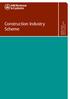 Construction Industry Scheme