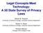 Legal Concepts Meet Technology: A 50 State Survey of Privacy Laws