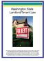 Washington State Landlord/Tenant Law