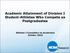 Academic Attainment of Division I Student-Athletes Who Compete as Postgraduates. Division I Committee on Academics October 2015