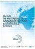 GRADUATE SCHOOL DISCOVER THE MOST SPECIALIZED IN STATISTICS IN FRANCE. National School for Statistics and Data Analysis in France