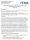 Coordination of Benefits and Third Party Liability (COB/TPL) in the Medicaid Program A Guide to Effective State Agency Practices Issued July 2014