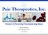 Pain Therapeutics, Inc.