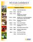 Schedule of Events. 8:30 am Trade Show Booths Open. Special Guest: Lori Barker Canadian Cancer Society